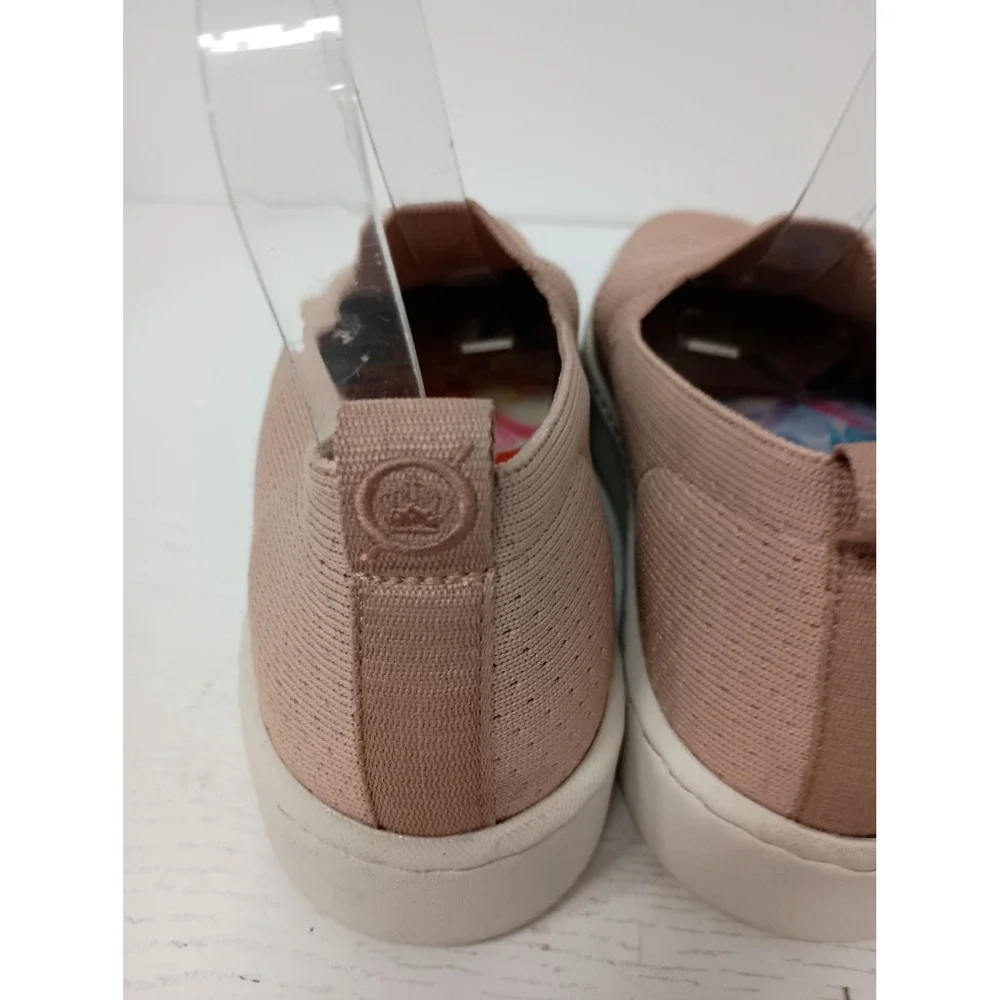 Born Koda Knit Slip On Shoes Womens 7.5 Pink Casual Comfort Walking Sneakers